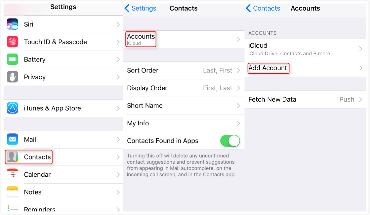 How To Sync Contacts With Google Account